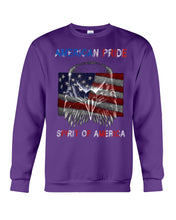 Load image into Gallery viewer, Eagle American Pride Spirit Of America Gift For American People Sweatshirt

