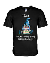 Load image into Gallery viewer, I Sew But My Favorite Hobby Is Collecting Fabric Custom Design Guys V-Neck
