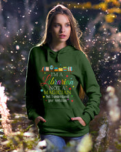 Load image into Gallery viewer, I Am A Librarian Not A Magician Custom Design Gifts Hoodie
