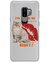 Load image into Gallery viewer, Cat With Red Lips You'll Love Me Forever Gift For Cat Lovers Phone case
