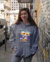 Load image into Gallery viewer, Butterfly Sunset On Beach Those We Love Don't Go Away Gift For Lover Hoodie
