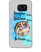 Load image into Gallery viewer, Fishing With All Your Heart Gift For Men Phone case
