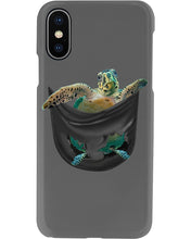 Load image into Gallery viewer, Lovely Phone Case Turtle In Your Pocket Gift For Turtle Lovers Phone case
