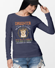 Load image into Gallery viewer, Daughter The Soul Of Witch The Fire Of Lioness Unisex Long Sleeve
