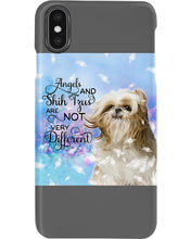 Load image into Gallery viewer, Angels And Shih Tzu Are Not Different Gift For Dog Lovers Phone case
