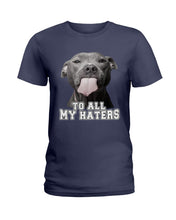 Load image into Gallery viewer, Boxer Lovers To All My Hater Meaningful Gift For Men Ladies Tee
