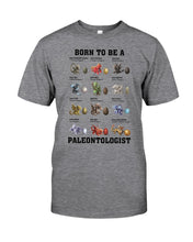 Load image into Gallery viewer, Born To Be Paleontologist Custom Design Gift For Kids Guys Tee
