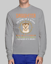 Load image into Gallery viewer, Daughter The Soul Of Witch The Fire Of Lioness Unisex Long Sleeve
