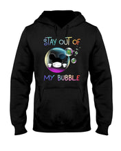 Load image into Gallery viewer, Lovely Phone Case Rainbow Design Stay Out Of My Bubble Gift For Friends Hoodie
