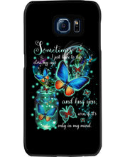 Load image into Gallery viewer, Butterfly Close My Eyes And Hug You Gift For Women Phone case

