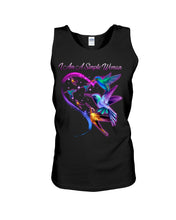 Load image into Gallery viewer, Hummingbirds Heart Shaped I Am A Simple Woman Gift For Mom Unisex Tank Top

