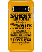 Load image into Gallery viewer, Gift For Husband I Love Here Forever And Always Phone case
