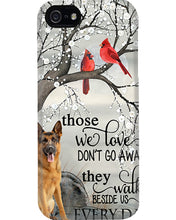 Load image into Gallery viewer, German Shepherd They Walk Beside Us Everyday Special Custom Design Phone case
