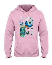 Load image into Gallery viewer, Butterfly Close My Eyes And Hug You Gift For Women Hoodie
