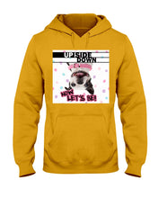 Load image into Gallery viewer, Boston Upside Down Now Let's Be Gift For Dog Lovers Hoodie
