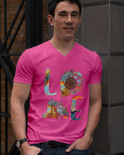 Load image into Gallery viewer, Love Trucker Simple Unique Custom Design For Personalized Job Gift Guys V-Neck
