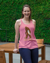 Load image into Gallery viewer, Bigfoot Come And Take It Simple Custom Design Ladies Flowy Tank
