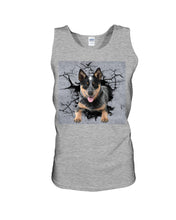 Load image into Gallery viewer, Lovely Phone Case Break The Wall Gift For Heeler Lovers Unisex Tank Top
