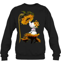 Load image into Gallery viewer, Elephant Sunflower Special Custom Design For Cute Girls Sweatshirt
