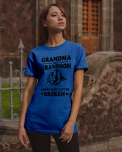 Load image into Gallery viewer, Grandma And Grandson A Bond That Can't Be Broken Custom Design Guys Tee
