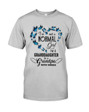 Load image into Gallery viewer, Gift For Angel Grandpa I'm A Granddaughter To A Grandpa With Wings Guys Tee
