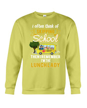 Load image into Gallery viewer, I Often Think Of Skipping School Gift For Kids Sweatshirt
