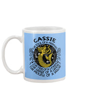 Load image into Gallery viewer, Gift For Cassie Girl The Soul Of A Mermaid Mug
