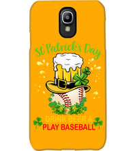 Load image into Gallery viewer, Baseball Drink Beer Day St Patrick's Day Gift For Baseball Lovers Phone case
