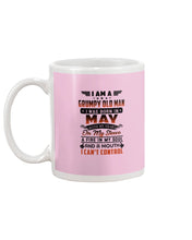 Load image into Gallery viewer, I'm A Grumpy Old Man I Was Born In May With My Heart Mug
