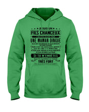 Load image into Gallery viewer, Je Suis Un Fils Chanceux Birthday Gift For Men Hoodie
