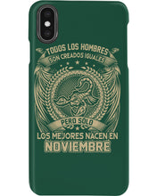 Load image into Gallery viewer, Los Mejores Nacen En Noviembre Gift For Men Phone case
