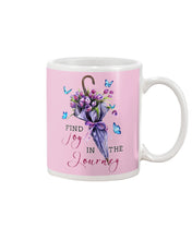 Load image into Gallery viewer, Butterflies Find Joy In The Journey Gift For Daughter Mug
