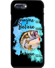 Load image into Gallery viewer, Fishing With All Your Heart Gift For Men Phone case
