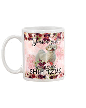 Load image into Gallery viewer, Just A Girl Who Loves Shih Tzu Unique Custom Design For Dog Lovers Mug
