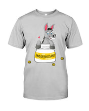 Load image into Gallery viewer, Funny Donkey Anti Depressant Meaning Gift For Women Guys Tee
