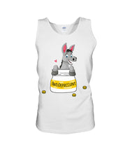 Load image into Gallery viewer, Funny Donkey Anti Depressant Meaning Gift For Women Unisex Tank Top
