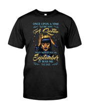 Load image into Gallery viewer, A Queen Was Born In October Birthday Meaningful Gift For Women Guys Tee
