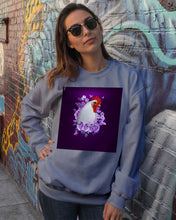 Load image into Gallery viewer, Chicken Floral Background  Special Custom Design Sweatshirt
