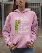 Load image into Gallery viewer, I’ll Read Book Everywhere Great Gift For Book Lovers Hoodie
