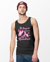 Load image into Gallery viewer, As Long As I Breathe You'll Be Remembred Custom Gift For Family Unisex Tank Top
