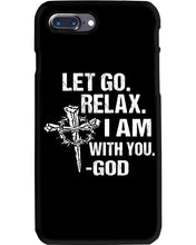 Load image into Gallery viewer, Let You Relax I Am With You Gray Background Phone case
