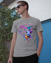 Load image into Gallery viewer, Hummingbirds Heart Shaped I Am A Simple Woman Gift For Mom Guys Tee
