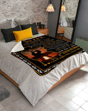 Load image into Gallery viewer, Husband Gift For Wife Never Forget That I Love You Sherpa Blanket
