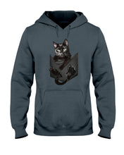Load image into Gallery viewer, Cat In Your Front Pocket Perfect Gift For Friends Who Loves Cat Hoodie
