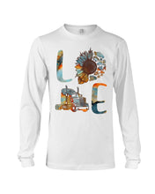 Load image into Gallery viewer, Love Trucker Simple Unique Custom Design For Personalized Job Gift Unisex Long Sleeve
