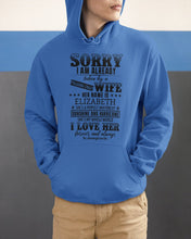 Load image into Gallery viewer, Gift For Husband I Love Here Forever And Always Hoodie
