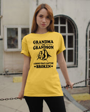 Load image into Gallery viewer, Grandma And Grandson A Bond That Can't Be Broken Custom Design Guys Tee
