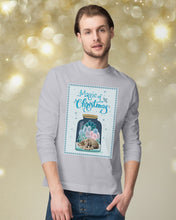 Load image into Gallery viewer, Cat In Bottle Magic Christmas Design Gift For Cat Lovers Unisex Long Sleeve
