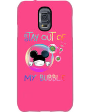 Load image into Gallery viewer, Lovely Phone Case Rainbow Design Stay Out Of My Bubble Gift For Friends Phone case
