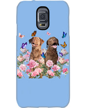 Load image into Gallery viewer, Gift For Dog LoversChesapeake Bay Retriever With Peonies Phone case
